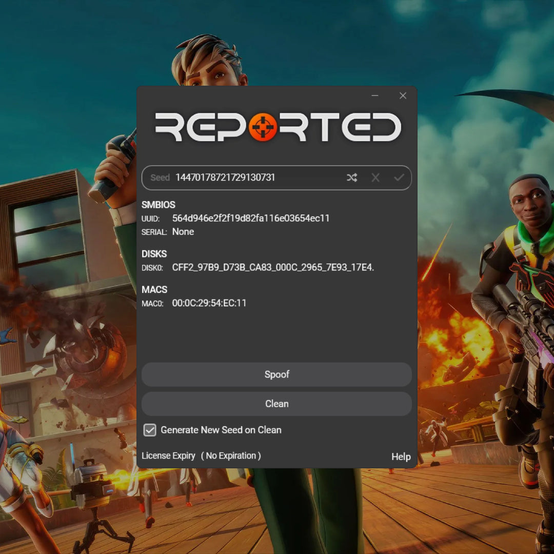 Reported.lol HWID Spoofer